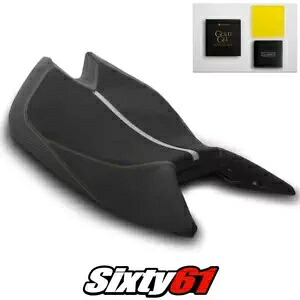 Aprilia Tuono V4 Factory 1100 シートカバーとジェル 2021-23 ゴールド Luimoto Tec グリップ Aprilia Tuono V4 Factory 1100 Seat Cover and Gel 2021-23 Gold Luimoto Tec Grip 【並行輸入品】