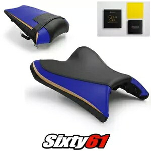 ヤマハ FZ8 Fazer 8 シートカバーとジェル 2010-2012 2013 2014 ブルー Luimoto カーボン Yamaha FZ8 Fazer 8 Seat Covers and Gel 2010-2012 2013 2014 Blue Luimoto Carbon 【並行輸入品】｜カスタムパーツ WORLD倉庫