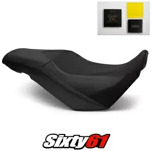 スズキ V-Strom 650 シートカバーとジェル 2017-2021 2022 2023 ブラック Luimoto テックグリップ Suzuki V-Strom 650 Seat Cover and Gel 2017-2021 2022 2023 Black Luimoto Tec-Grip 【並行輸入品】
