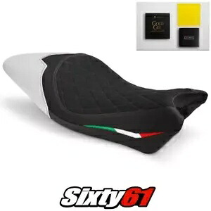 Ducati Monster 797 シートカバーとジェル 2017-2019 2020 ホワイト Luimoto スエード カーボン Ducati Monster 797 Seat Cover and Gel 2017-2019 2020 White Luimoto Suede Carbon 【並行輸入品】 70,180円