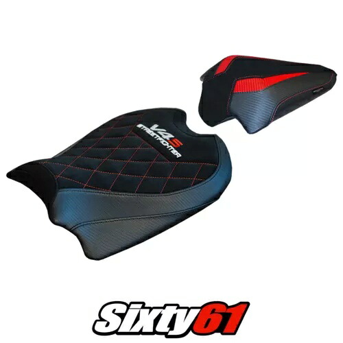 Ducati Streetfighter V4 S シートカバー Tappezzeria 2020-2024 ベルベット ブラック ダイヤモンド Ducati Streetfighter V4 S Seat Cover Tappezzeria 2020-2024 Velvet Black Diamond 【並行輸入品】｜カスタムパーツ WORLD倉庫