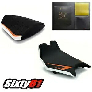 KTM RC8 RC8R シートカバー ゲル付き 2008-2015 Luimoto フロント リア ブラック カーボン KTM RC8 RC8R Seat Covers with Gel 2008-2015 Luimoto Front Rear Black Carbon 【並行輸入品】|カスタムパーツ WORLD倉庫