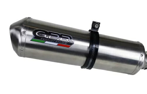 GPR エキゾースト トライアンフ タイガー スポーツ 1050 2013-2015 ホモログ スリップオン Satinox GPR Exhaust Triumph Tiger Sport 1050 2013-2015 Homolog Slip-On SatInox 【並行輸入品】｜カスタムパーツ WORLD倉庫