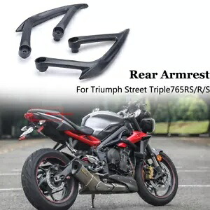 助手席グラブハンドルレールバートライアンフストリートトリプル 765RS 765 R 765 S Passenger Seat Grab Handle Rail Bars For Triumph Street Triple 765RS 765 R 765 S 【並行輸入品】