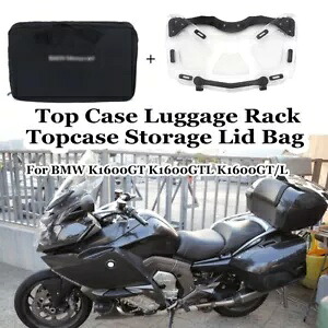 BMW K1600GT K1600GTL K1600GT/L トップケース荷物ラックと収納蓋バッグ For BMW K1600GT K1600GTL K1600GT/L Top Case Luggage Rack and Storage Lid Bag 【並行輸入品】
