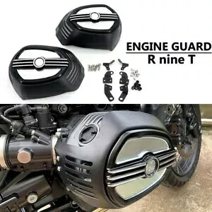 BMW R ナイン T 2021 2022 2023 エンジンガードシリンダーヘッド保護カバー CNC For BMW R nine T 2021 2022 2023 Engine Guard Cylinder Head Protection Covers CNC 【並行輸入品】