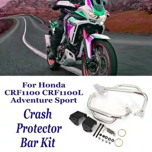 ホンダ CRF1100 CRF1100L アドベンチャー Spor エンジンバンパーガードクラッシュハイウェイバー For Honda CRF1100 CRF1100L Adventure Spor Engine Bumper Guard Crash Highway Bar 【並行輸入品】