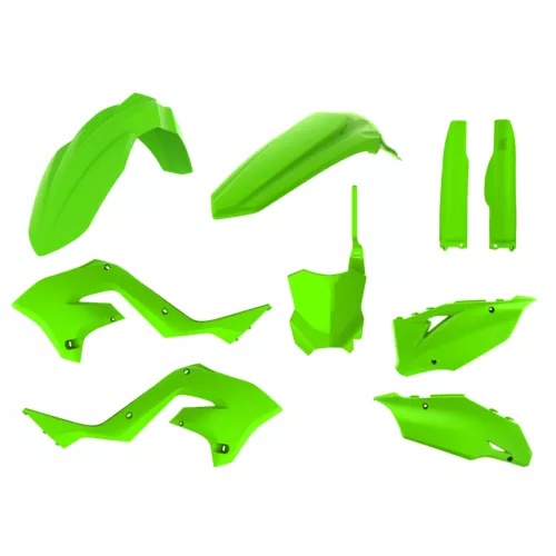 Polisport プラスチックキット - ライムグリーン - 90936 Polisport Plastic Kit - Lime Green - 90936 【並行輸入品】｜カスタムパーツ WORLD倉庫