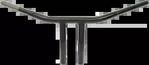 Drag Specialty ブラック 8 インチ T バー 1-1/4 インチ バッファロー バー ハンドルバー - 0601-4275 Drag Specialties Black 8\