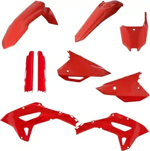 フルプラスチックキット - レッド Acerbis 2861800227 21-23 ホンダ CRF250RX/450RX 用 Full Plastic Kit - Red Acerbis 2861800227 for 21-23 Honda CRF250RX/450RX 【並行輸入品】|カスタムパーツ WORLD倉庫