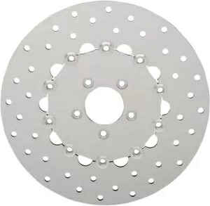 ポリッシュ フロント ブレーキ ローター 300mm ザグリ ドラッグ スペシャリティーズ 1710-3157 Polished Front Brake Rotor 300mm Counterbore Drag Specialties 1710-3157 【並行輸入品】｜カスタムパーツ WORLD倉庫