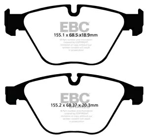 10+ BMW 535i 3.0 ターボ (F10) イエロースタッフ フロント ブレーキ パッド EBC DP42103R 10+ BMW 535i 3.0 Turbo (F10) Yellowstuff Front Brake Pads EBC DP42103R 【並行輸入品】