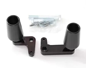 ヤマハ R1 フレーム スライダー - カットなし 2009-2014 標準長 - ブラック グレイブス FSY-09R1-K Yamaha R1 Frame Sliders - No Cut 2009-2014 Std Length - Black Graves FSY-09R1-K 【並行輸入品】