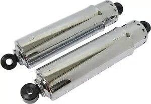 4 スピード ショック (フルカバー付き) - クロム 12 インチ ハードドライブ 30-483 4-Speed Shocks W/Full Cover - Chrome 12\