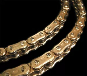 3D GPチェーン 520X120 ゴールド EKチェーン 520GP3D-120G 3D GP Chain 520X120 Gold EK Chain 520GP3D-120G 【並行輸入品】