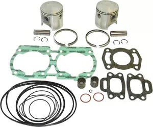 トップエンドキット STD 76.00 WSM 010-815-10 92-96 Sea-Doo 580 ホワイトモデル Top End Kit STD 76.00 WSM 010-815-10 92-96 Sea-Doo 580 White Models 【並行輸入品】