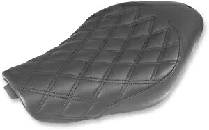 レネゲード 格子ステッチソロシート 黒ゲルサドルメン 807-03-002LS Renegade Lattice Stitched Solo Seat Black Gel Saddlemen 807-03-002LS 【並行輸入品】｜カスタムパーツ WORLD倉庫