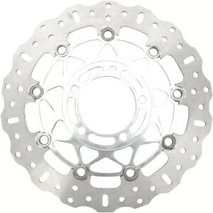 ポリッシュ Pro-Lite Contour フロント ブレーキ ローター EBC MD4155CC ZX14 & Concours 用 Polished Pro-Lite Contour Front Brake Rotor EBC MD4155CC For ZX14 & Concours 【並行輸入品】