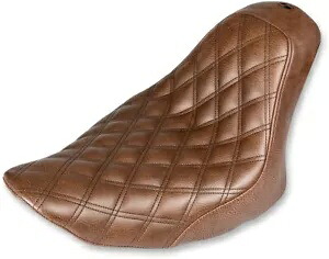レネゲード 格子ステッチソロシート ブラウンゲルサドルメン 806-12-002BLS Renegade Lattice Stitched Solo Seat Brown Gel Saddlemen 806-12-002BLS 【並行輸入品】