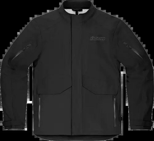 アイコン ブラック ストームホーク WP ジャケット CE - M - 2820-5348 Icon Black Stormhawk WP Jacket CE - Medium - 2820-5348 【並行輸入品】