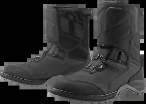 アイコン ブラック Alcan 防水ブーツ - 10 - 3403-1237 Icon Black Alcan Waterproof Boots - 10 - 3403-1237 【並行輸入品】