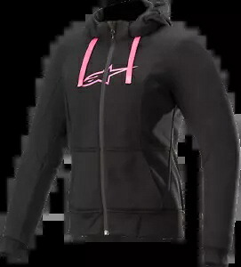 アルパインスターズ ブラック/ピンク ステラ クローム スポーツ パーカー ジャケット - M - 4210920-1039-M Alpinestars Black/Pink Stella Chrome Sport Hoodie Jacket - M - 4210920-1039-M 【並行輸入品】｜カスタムパーツ WORLD倉庫