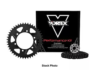 V3 チェーン & スプロケット キット ブラック RX チェーン 520 15/45 ハードコート アルミニウム ボルテックス CK6294 V3 Chain & Sprocket Kit Black RX Chain 520 15/45 Hardcoat Aluminum Vortex CK6294 【並行輸入品】｜カスタムパーツ WORLD倉庫