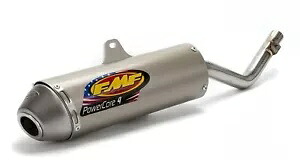 PowerCore 4 スリップオンエキゾーストマフラー ナチュラル FMF 043095 PowerCore 4 Slip On Exhaust Muffler Natural FMF 043095 【並行輸入品】