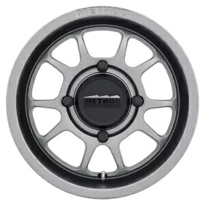 MR409 ビードグリップ 15x10 / 5+5/0mm オフセット / 4x156 / 132mm CB スチールグレーホイール MR409 Bead Grip 15x10 / 5+5/0mm Offset / 4x156 / 132mm CB Steel Grey Wheel 【並行輸入品】 61,105円