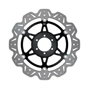 VEE スタイル フロント ブレーキ ローター - ブラック センター EBC VR614BLK VEE Style Front Brake Rotor - Black Center EBC VR614BLK 【並行輸入品】｜カスタムパーツ WORLD倉庫