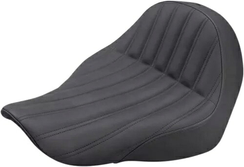 ナックル リブ ソロ シート ブラック ゲル サドルメン 818-29-0023 Knuckle Ribbed Solo Seat Black Gel Saddlemen 818-29-0023 【並行輸入品】｜カスタムパーツ WORLD倉庫