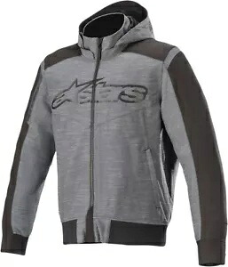 ブラック & グレー ロード アーマード フーディ ジャケット ラージ アルパインスターズ 4200420-9121-L Black & Gray Rhod Armored Hoodie Jacket Large Alpinestars 4200420-9121-L 【並行輸入品】