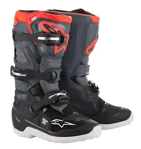 ユース テック 7S ブーツ グレー/レッド US Y-03 アルパインスターズ 2015017-1133-3 Youth Tech 7S Boots Grey/Red US Y-03 Alpinestars 2015017-1133-3 【並行輸入品】