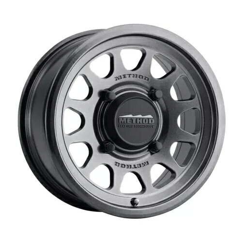 MR414 ビードグリップ 15x10 / 6+4/25mm オフセット / 4x136 / 106mm CB グラファイトホイール MR414 Bead Grip 15x10 / 6+4/25mm Offset / 4x136 / 106mm CB Graphite Wheel 【並行輸入品】｜カスタムパーツ WORLD倉庫