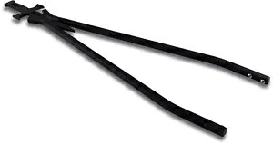 ブラック ダガーチュード スクエア ワイド 30 インチ シーシーバー サイクル ビジョンズ CV-8009B Black Daggertude Square Wide 30\