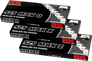RK ブラック ナチュラル 525 MAX-Z チェーン - 150 525MAXZ-150-BC RK Black Natural 525 Max-Z Chain - 150 525MAXZ-150-BC 【並行輸入品】 55,660円