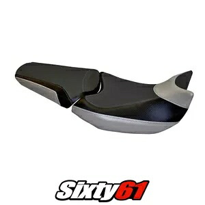ホンダ NC700X 2012 2013 シートカバー タッペッツェリア シルバー ブラック Honda NC700X 2012 2013 Seat Cover Tappezzeria Silver Black 【並行輸入品】