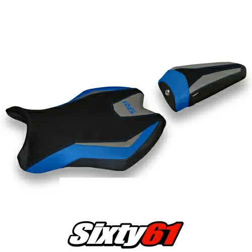 ヤマハ YZF R6 2017-2019 2020 2021 2022 2023 シートカバー Tappezzeria ブルーグレー SE Yamaha YZF R6 2017-2019 2020 2021 2022 2023 Seat Cover Tappezzeria Blue Grey SE 【並行輸入品】｜カスタムパーツ WORLD倉庫 57,475円