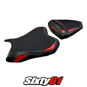 ヤマハ YZF R6 2006 2007 シートカバー Tappezzeria レッド ブラック 06 07 Yamaha YZF R6 2006 2007 Seat Cover Tappezzeria Red Black 06 07 【並行輸入品】