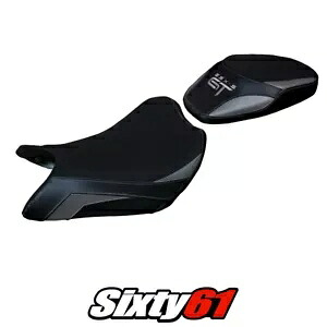 スズキ GSXS 1000 GT 2021 2022 2023 シートカバー Tappezzeria グレー ブラック 21 22 23 Suzuki GSXS 1000 GT 2021 2022 2023 Seat Cover Tappezzeria Grey Black 21 22 23 【並行輸入品】