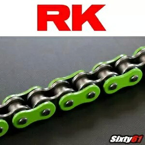 オートバイ グリーン RK チェーン GXW 150 リンク-530 ピッチ XW-リング 拡張スイングアーム用 Motorcycle Green RK Chain GXW 150 Link-530 Pitch XW-Ring for Extended Swingarm 【並行輸入品】