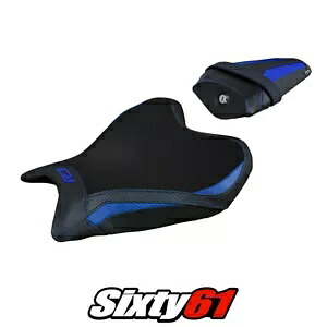 ヤマハ YZF R7 2021 2022 2023 2024 シートカバー Tappezzeria ブルー ブラック Yamaha YZF R7 2021 2022 2023 2024 Seat Cover Tappezzeria Blue Black 【並行輸入品】