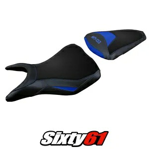 ヤマハ MT03 2020 2021 2022 2023 シートカバー Tappezzeria ブルー ブラック Yamaha MT 03 2020 2021 2022 2023 Seat Cover Tappezzeria Blue Black 【並行輸入品】