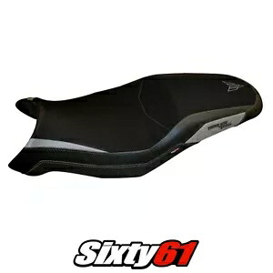 ヤマハ トレーサー 7 7GT 2021 2022 2023 シートカバー タッペッツェリア シルバー ブラック Yamaha Tracer 7 7GT 2021 2022 2023 Seat Cover Tappezzeria Silver Black 【並行輸入品】