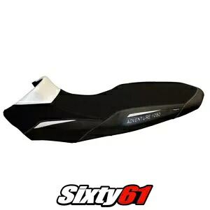 KTM 1050 Adventure 2015 2016 シートカバー Tappezzeria ホワイト ブラック KTM 1050 Adventure 2015 2016 Seat Cover Tappezzeria White Black 【並行輸入品】