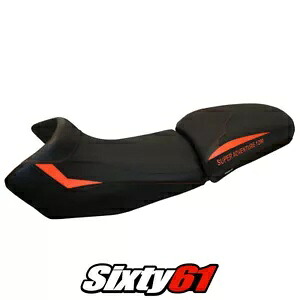 KTM 1290 スーパー アドベンチャー S T 2015-2019 2020 シートカバー Tappezzeria オレンジ ブラック KTM 1290 Super Adventure S T 2015-2019 2020 Seat Cover Tappezzeria Orange Black 【並行輸入品】