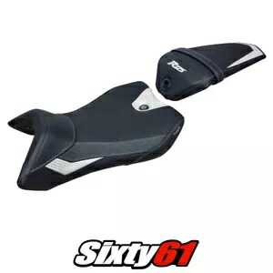 ヤマハ YZF R125 2016 2017 2018 シートカバー タッペッツェリア ウルトラグリップ ホワイト ブラック Yamaha YZF R125 2016 2017 2018 Seat Cover Tappezzeria Ultragrip White Black 【並行輸入品】