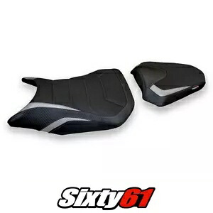 ホンダ CBR500R 2017-2020 2021 2022 2023 シートカバー Tappezzeria ウルトラグリップ シルバー Honda CBR500R 2017-2020 2021 2022 2023 Seat Cover Tappezzeria Ultragrip Silver 【並行輸入品】｜カスタムパーツ WORLD倉庫