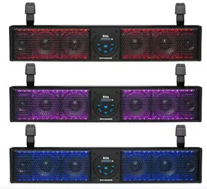 BOSS Audio BRT26RGB ATV UTV 26 インチ Bluetooth サウンドバー 1.75 インチから 2 インチのバー RGB ライト BOSS Audio BRT26RGB ATV UTV 26\