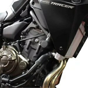 Puig フレームキャップ 互換性あり ヤマハ MT-07 700 トレーサー 2016 - 2017 ブラック 9638N PUIG FRAME CAPS COMPATIBLE FOR YAMAHA MT-07 700 TRACER 2016 - 2017 BLACK 9638N 【並行輸入品】